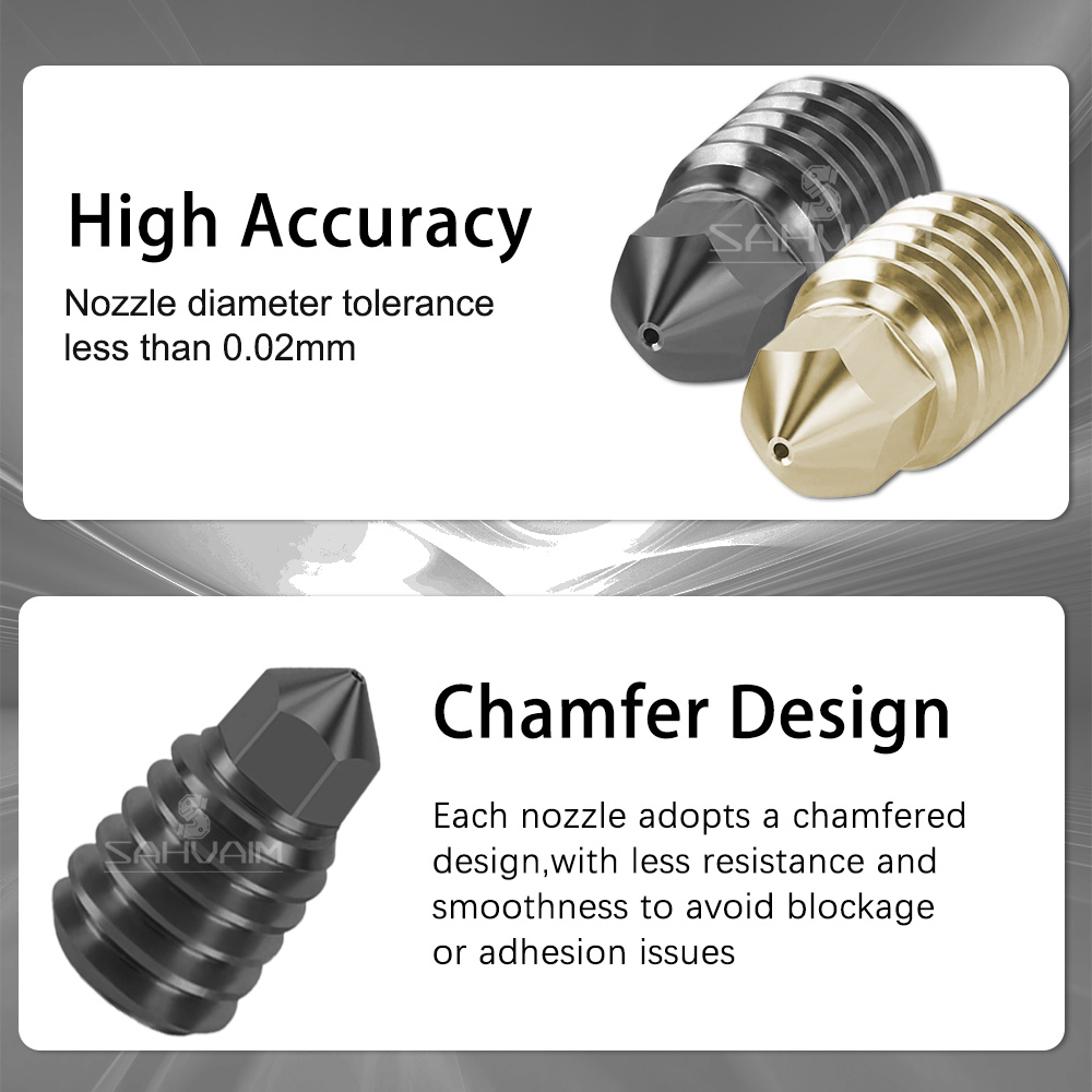 3D Printer Nozzle 0.2mm 0.4mm  - 3D Printing X1 Carbon avaliação e preço