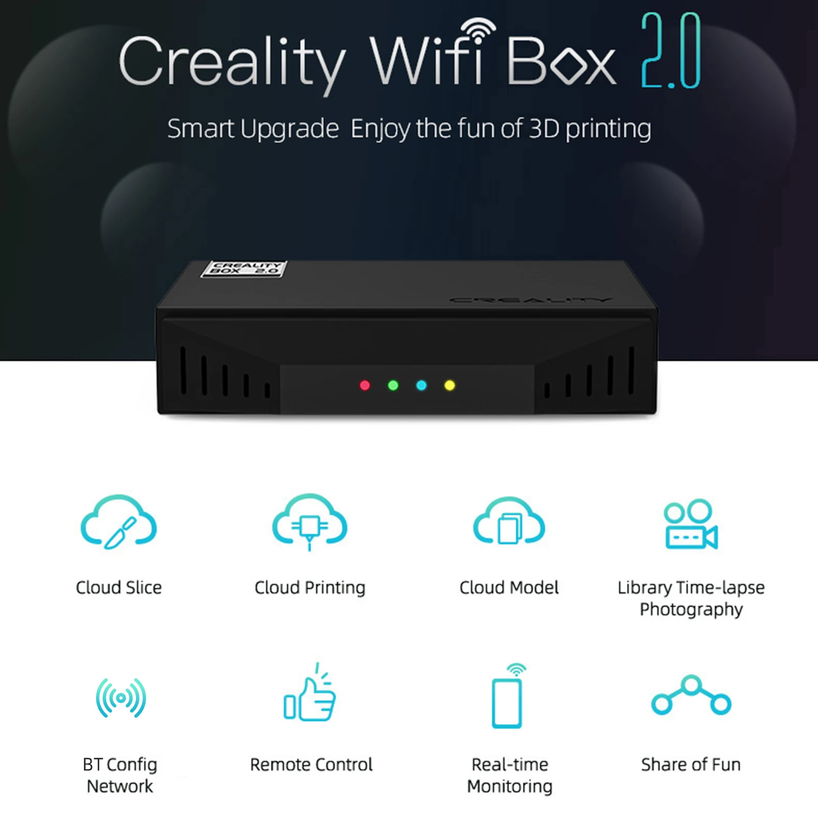 Creality WiFi Box 2.0 for 3D P - 3D Printing Timelapse avaliação e preço