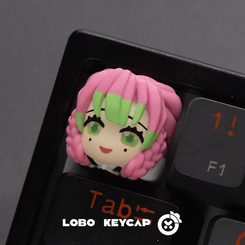 Demon Slayer 3d Resin Anime Ke - 3D Printing Keyboard Keys avaliação e preço