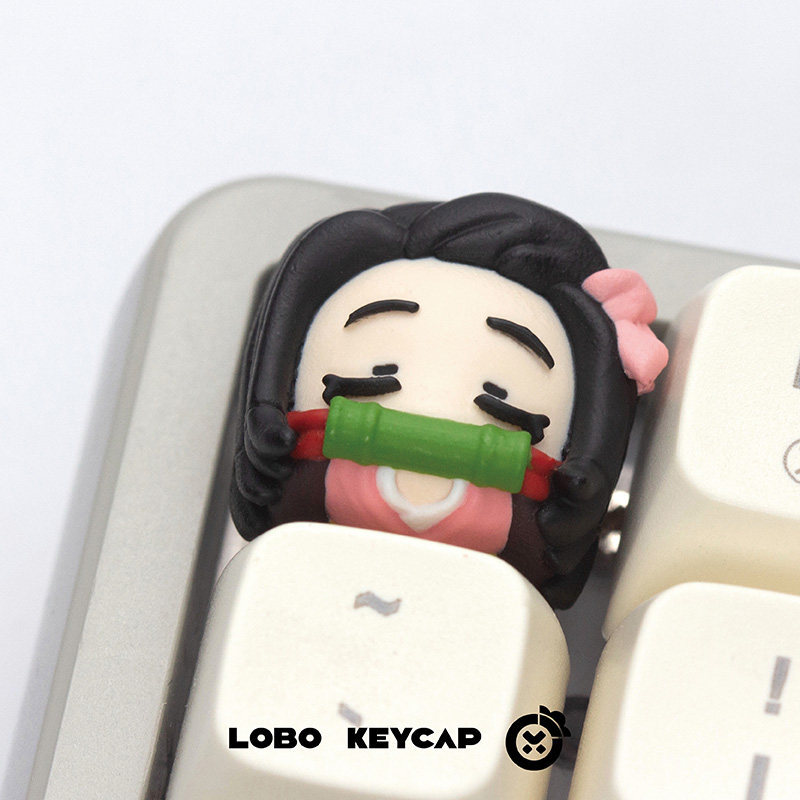Demon Slayer 3d Resin Anime Ke - 3D Printing Keyboard Keys avaliação e preço