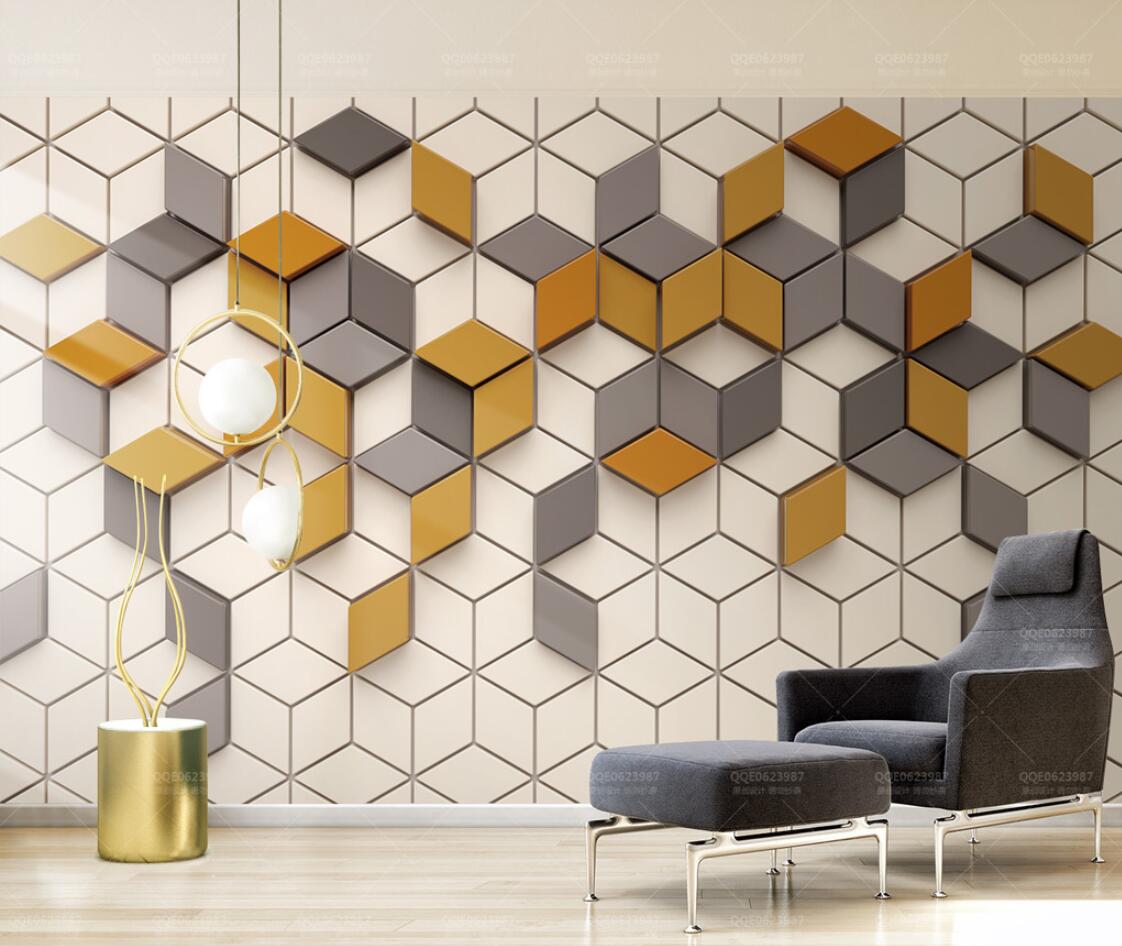 beibehang Custom Photo Wallpap - 3D Printing Lego Bricks avaliação e preço