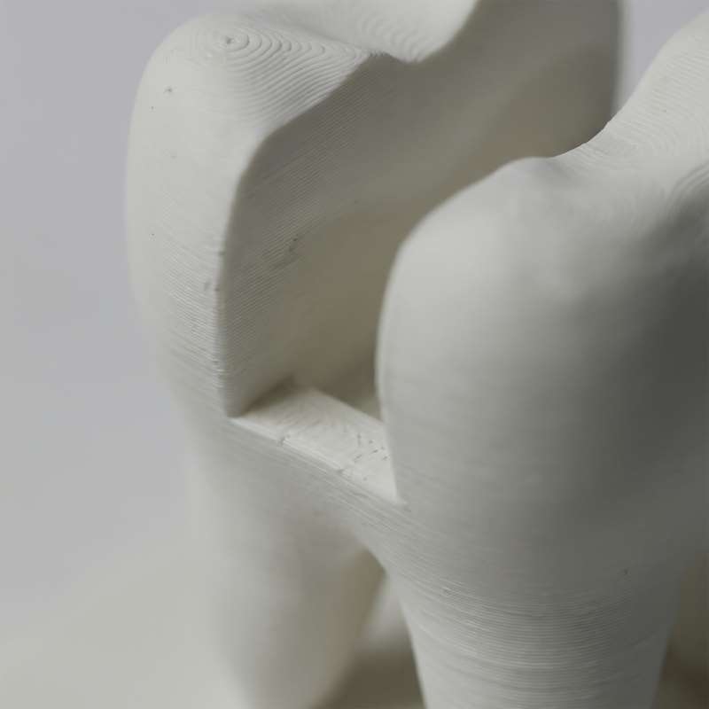 3D Printed Tooth Shaped Busine - 3D Printing Desk avaliação e preço