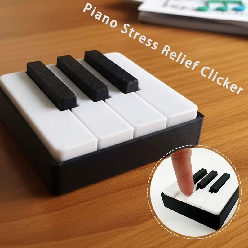 *3D Printed Piano Keyboard Cli - 3D Printing Keyboard Keys avaliação e preço