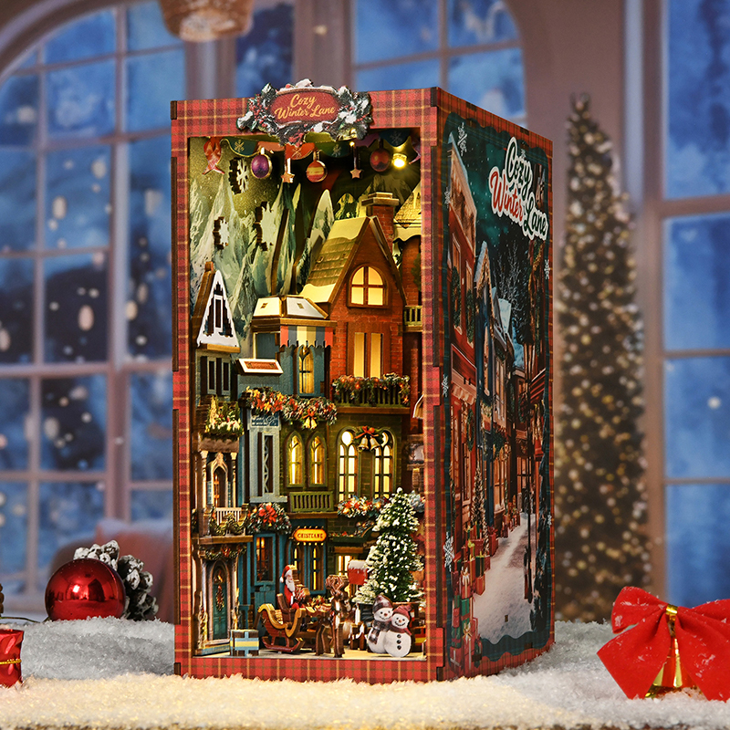 NEW DIY Book Nook Wooden Minia - 3D Printing House avaliação e preço