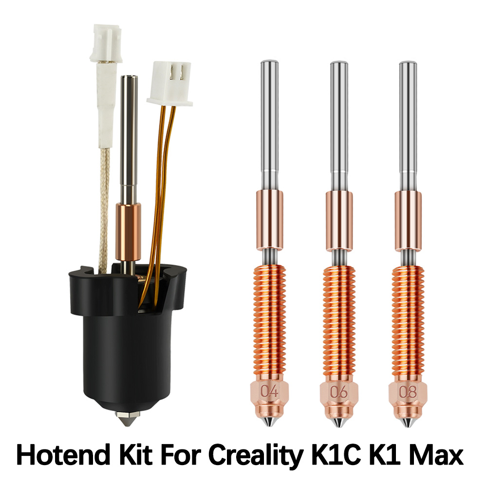 Upgrade Hotend For Creality K1 - 3D Printer Nozzle Brass avaliação e preço