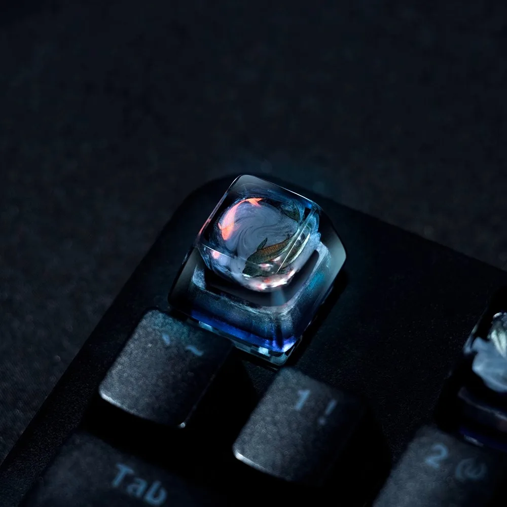 Original Chinese Style Koi Fis - 3D Printing Keyboard Keys avaliação e preço