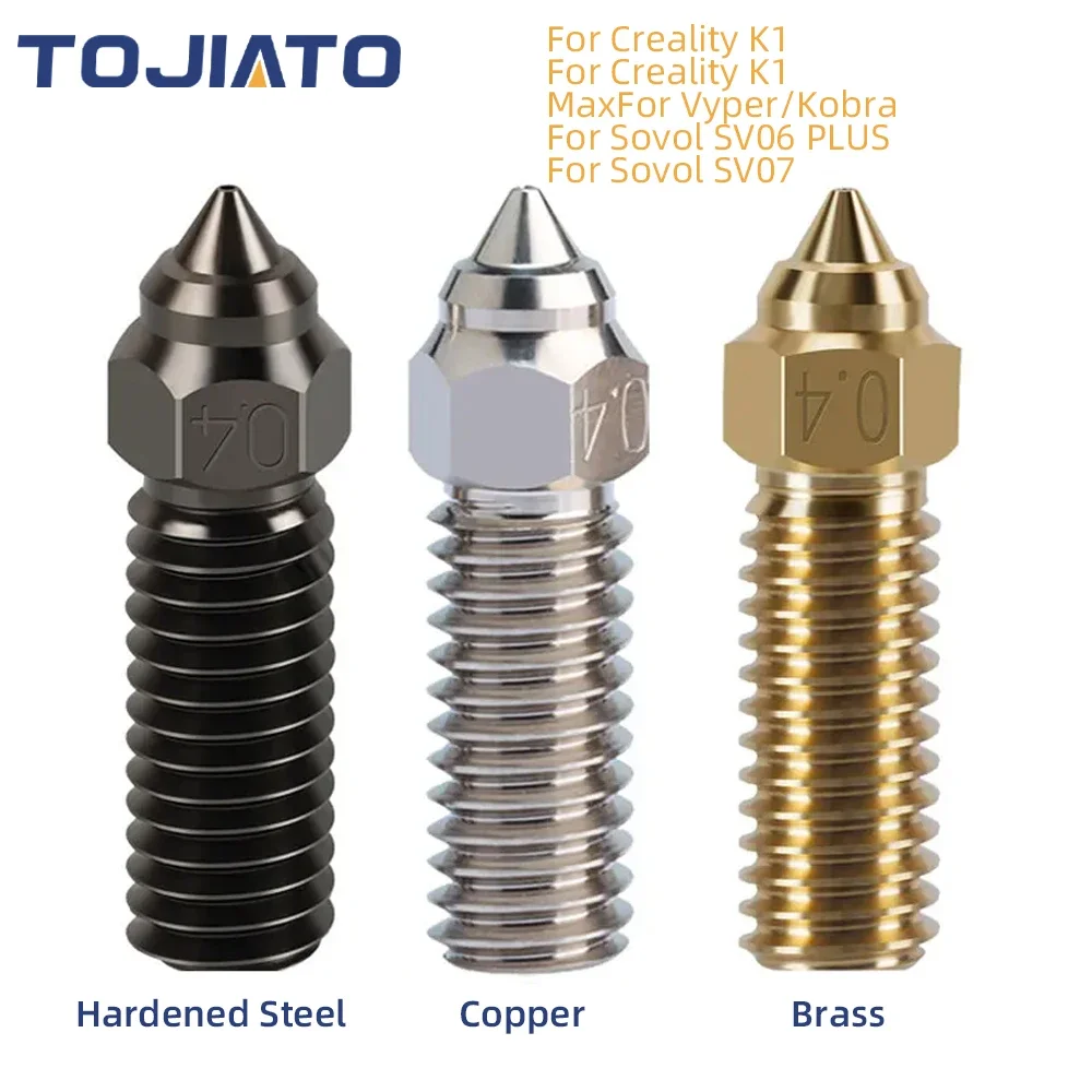 High-speed Volcano Nozzle Bras - Nozzle 0.4Mm Hardened avaliação e preço