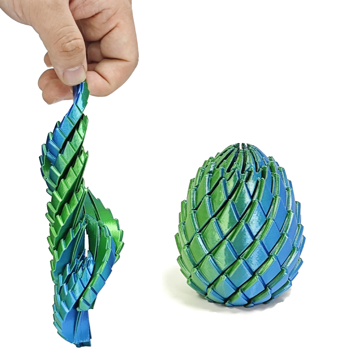 NEW 3D Printed Spiral Fidget D - 3D Printing Egg avaliação e preço