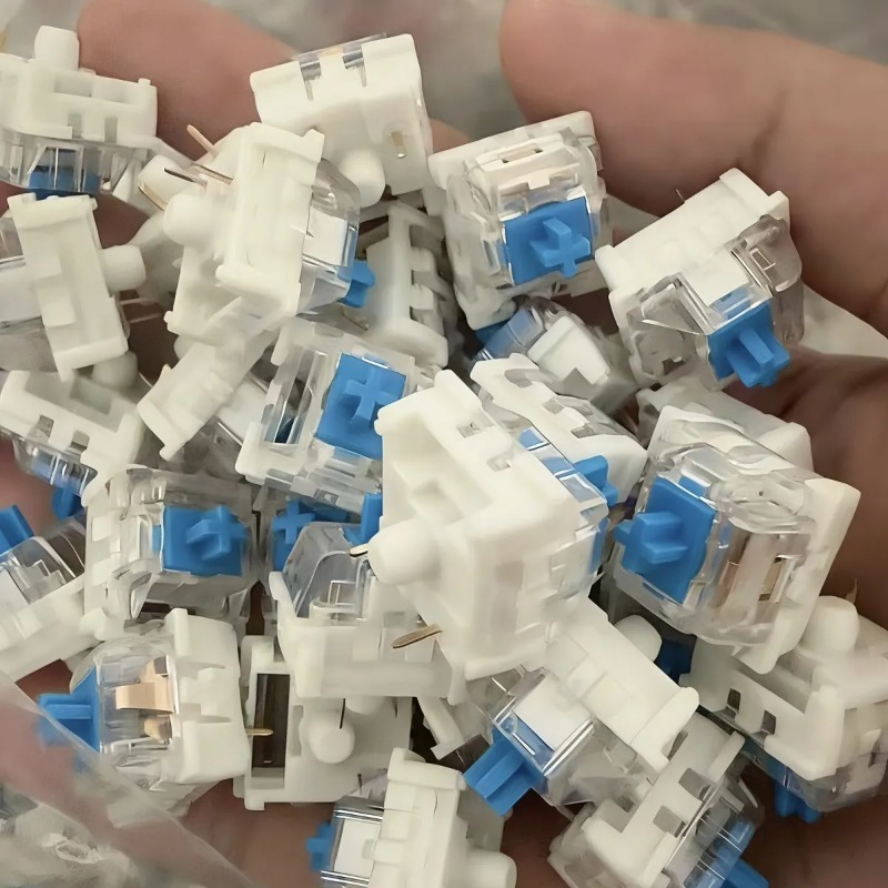 100pcs KeyBoard Mechanical Swi - 3D Printing Keyboard Keys avaliação e preço